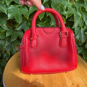 TopShop Faux Leather Mini Crossbody Bag